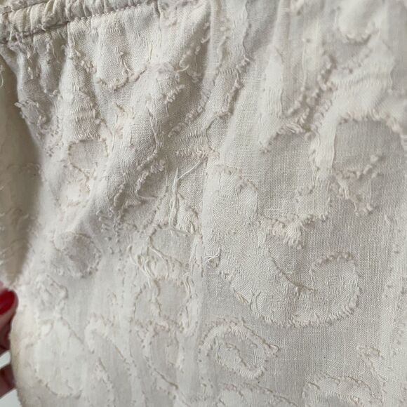 Gimmicks By BKE Top Womens L V-Neck 3/4 Sleeve Pullover Shirt Lace Beaded Boho - Picture 8 of 15